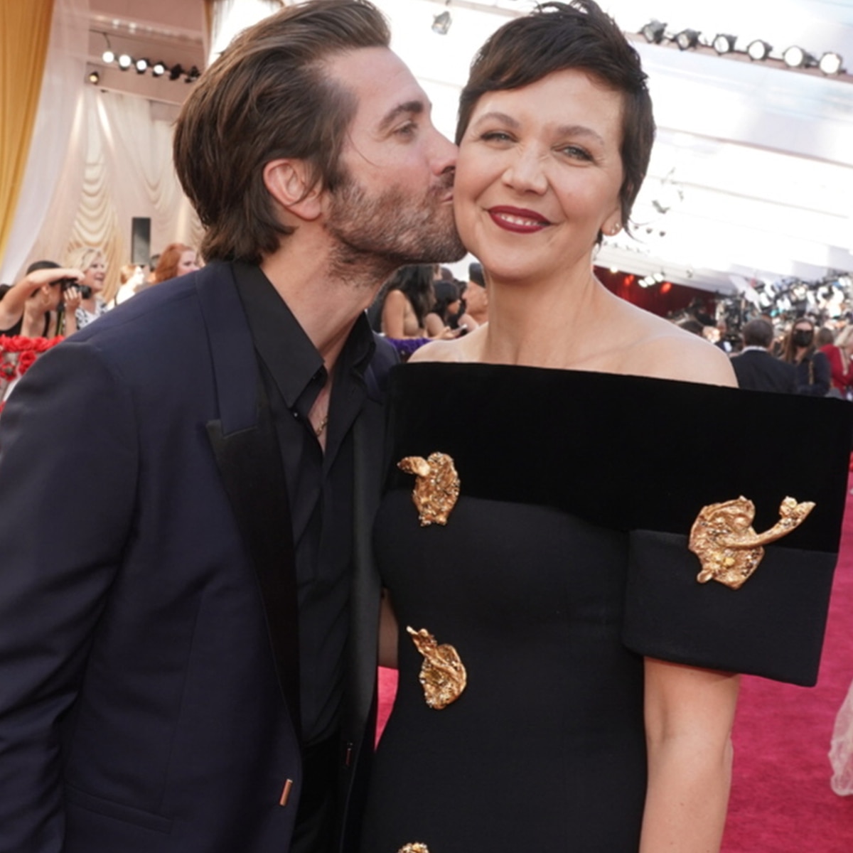 Jake Gyllenhaal and Maggie Gyllenhaal React After Amy Schumer Calls Them a “Couple” at Oscars 2022