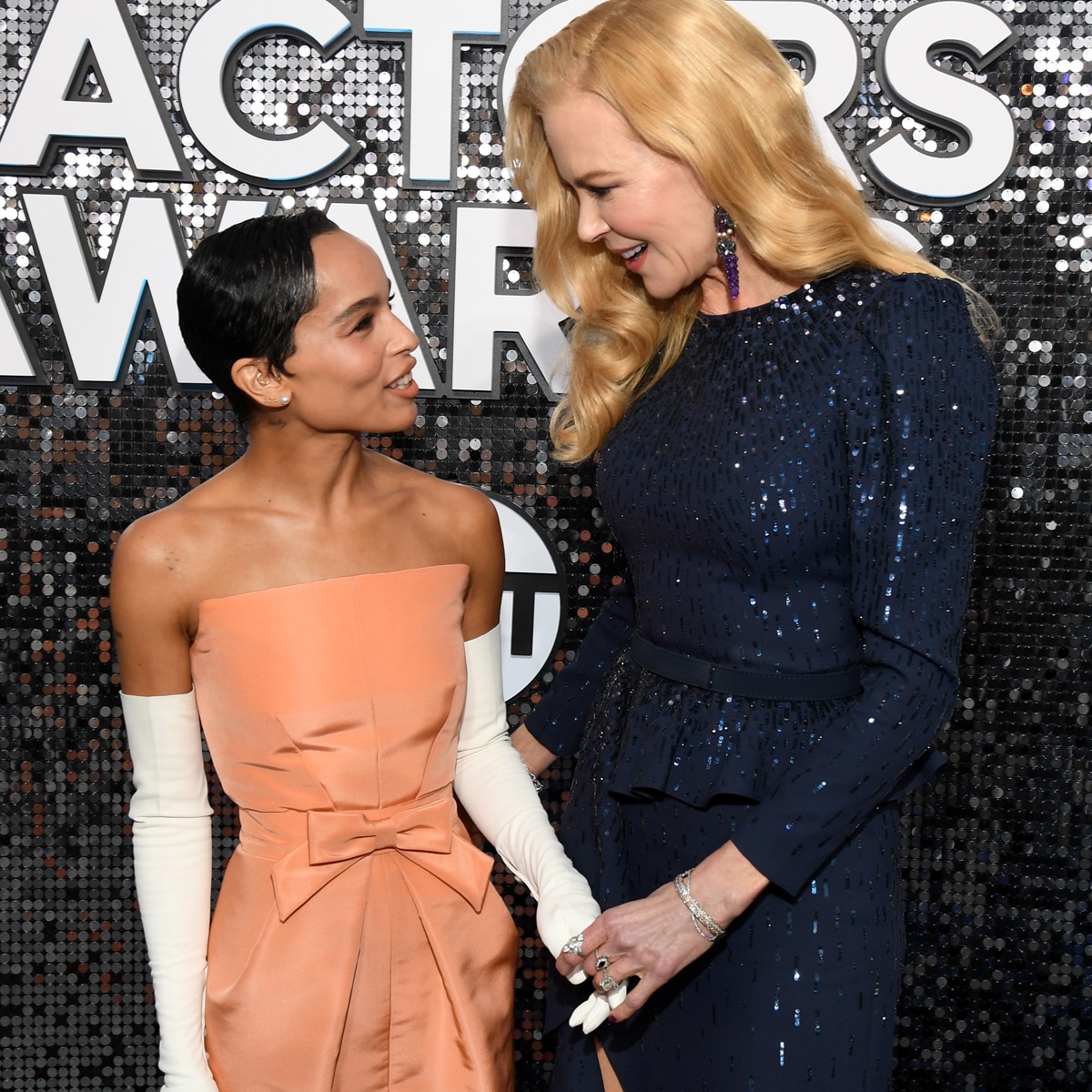 Big Little Lies's Zoë Kravitz and Nicole Kidman Reunite in Sweet Moment at 2022 Oscars